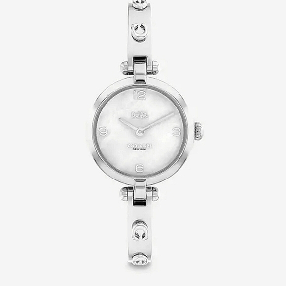 ??️ COACH?️ Cary Mother-Of-Pearl Bracelet silver watch 26mm main image 5